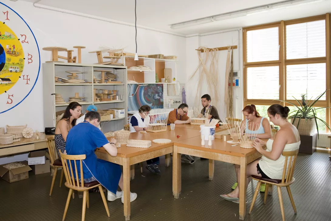 Arbeiten in der Werkstatt