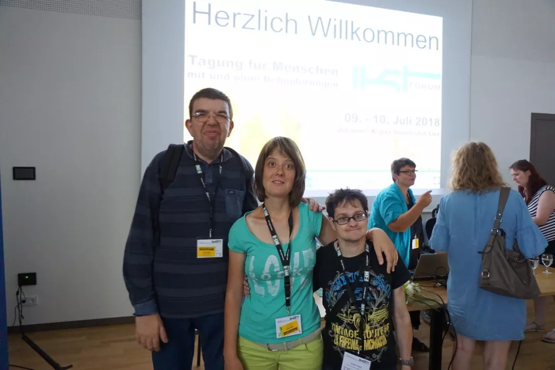 People First auf Bildungsreise